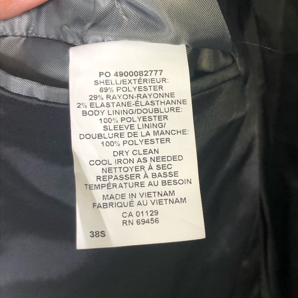 1670 Medium Gray Slim Fit Suit Jacket Various Sizes New With Tags - Picture 7 of 7